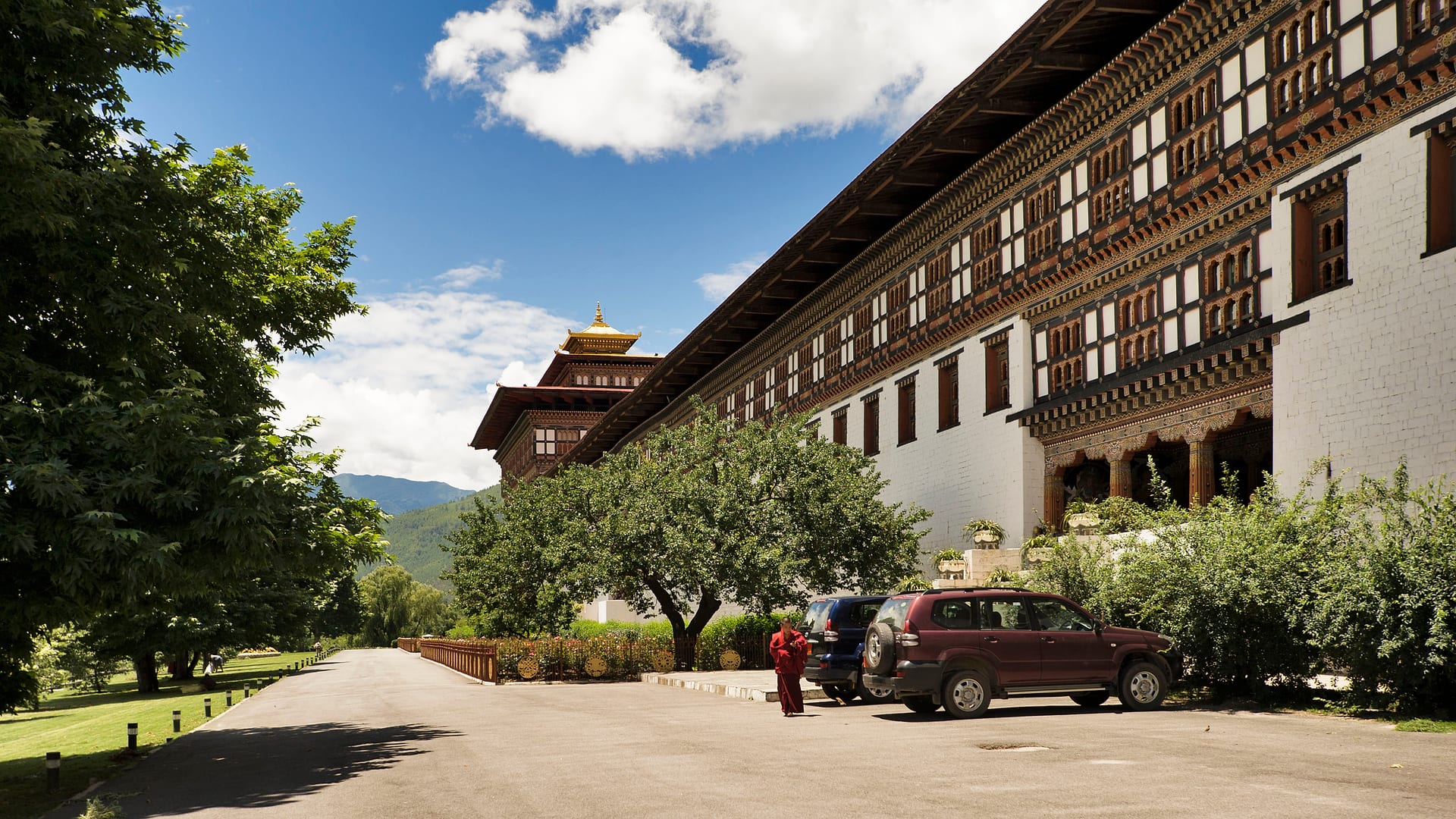 Bhutan — Thimphu — architecture