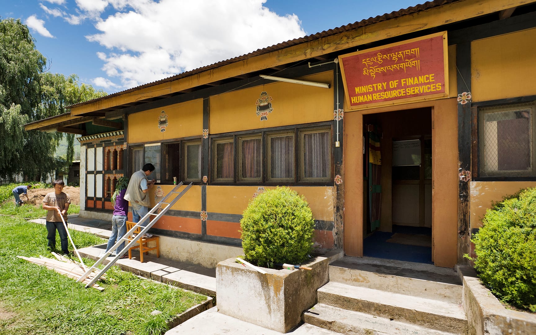 Bhutan — Thimphu — architecture