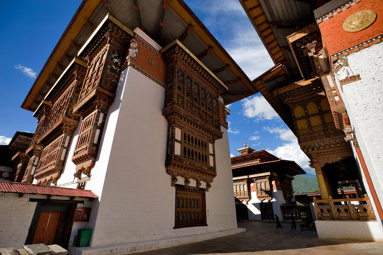Bhutan — Punakha — architecture