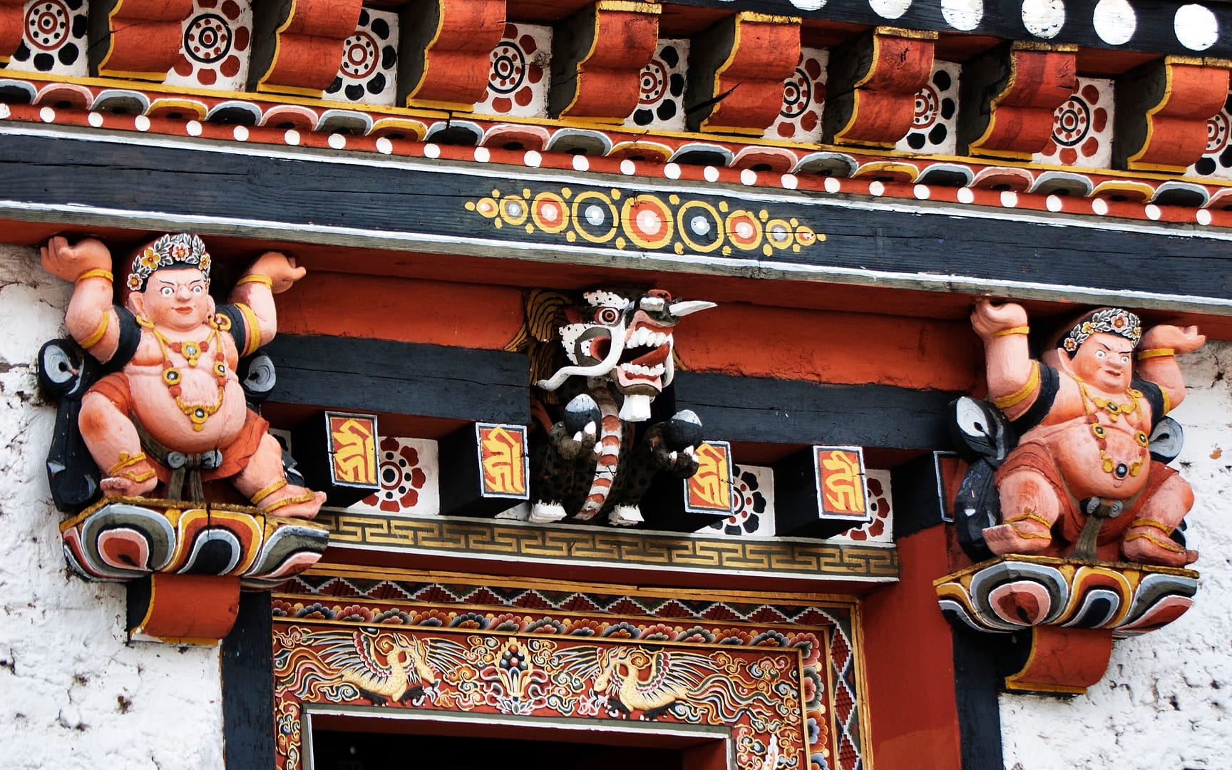 Bhutan — Thimphu — architecture