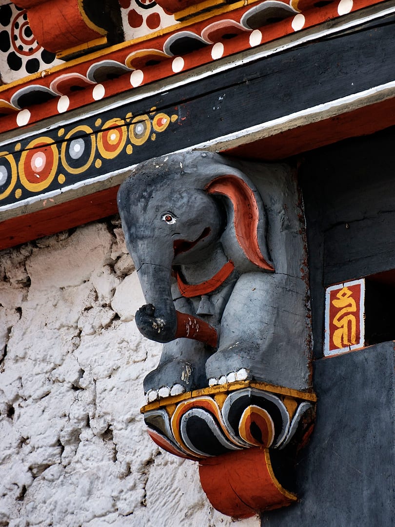 Bhutan — Thimphu — architecture