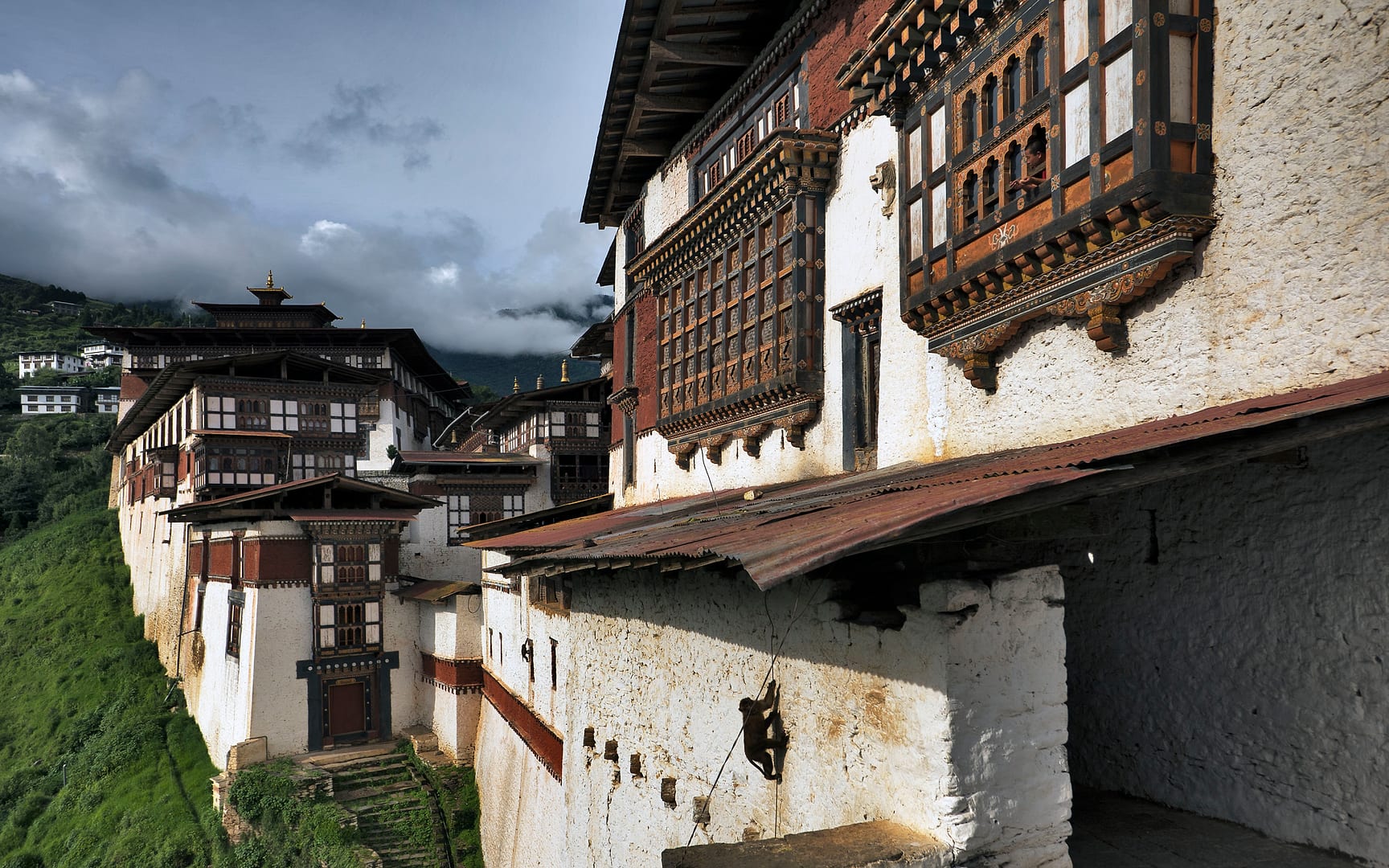 Bhutan — Trongsa — architecture
