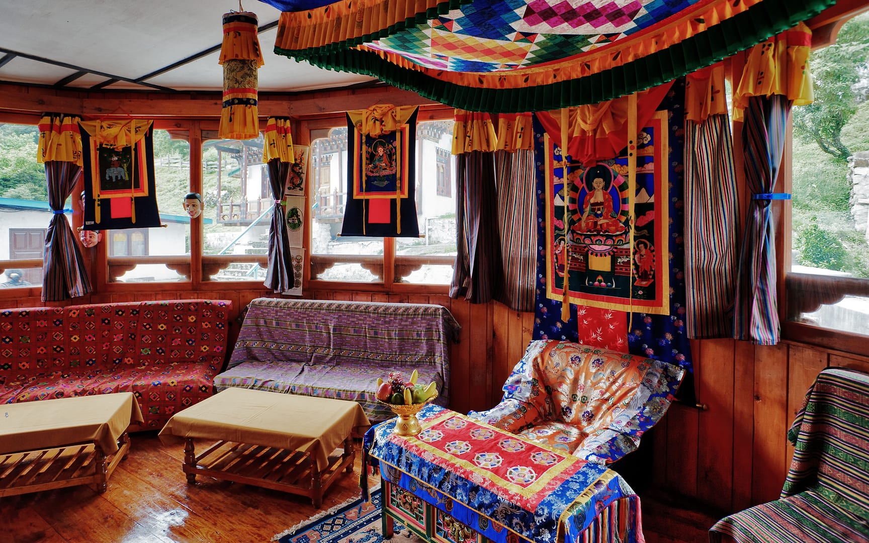 Bhutan — Highlands — architecture