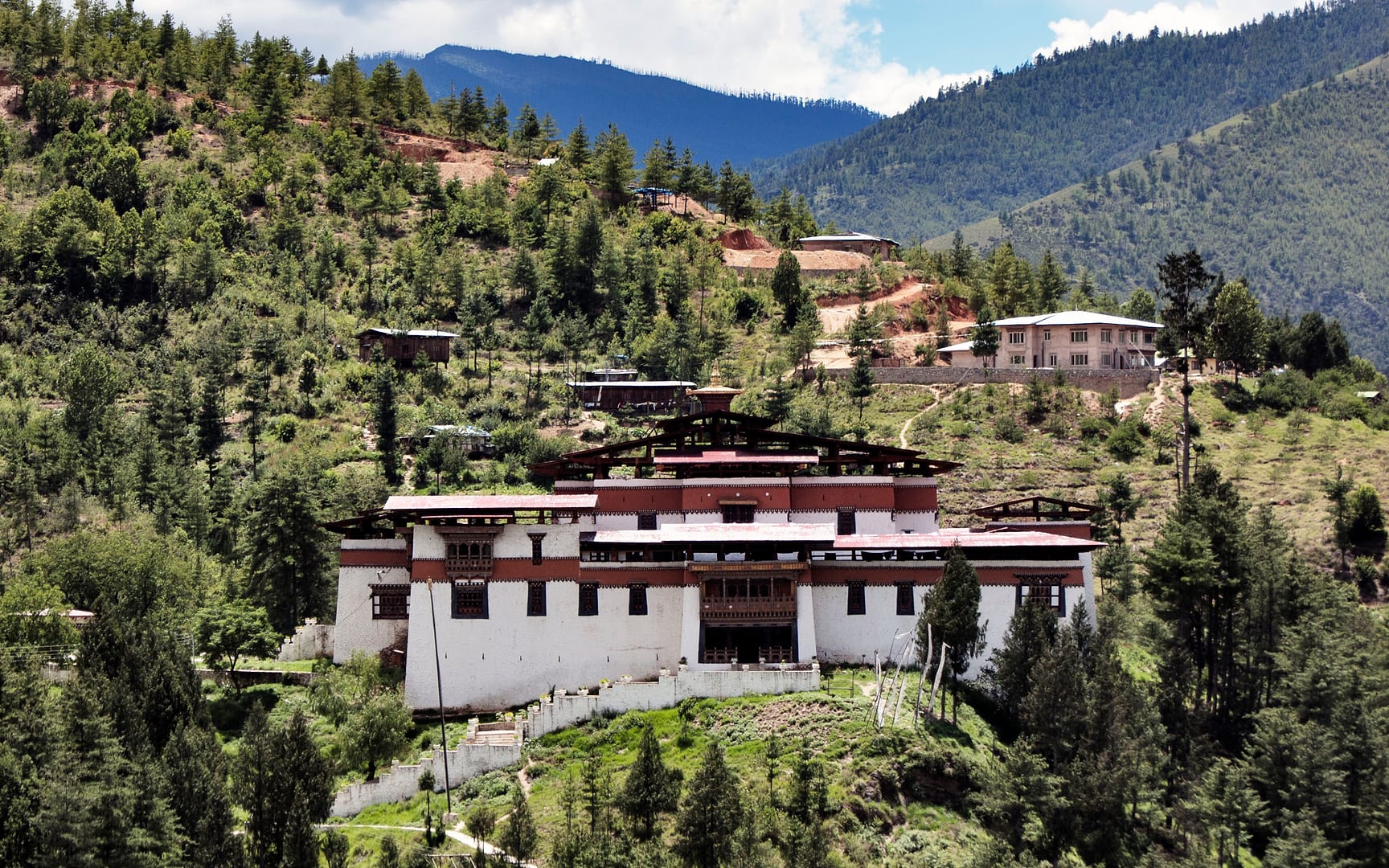 Bhutan — Highlands — architecture