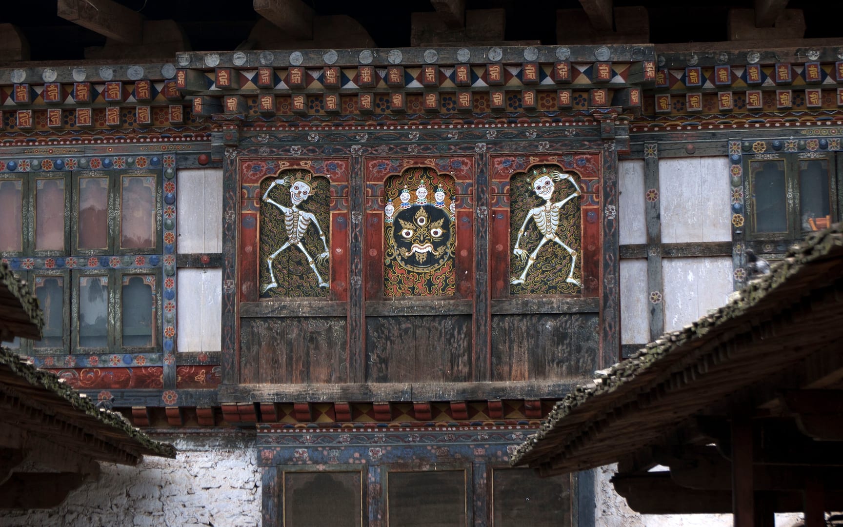 Bhutan — Punakha — architecture