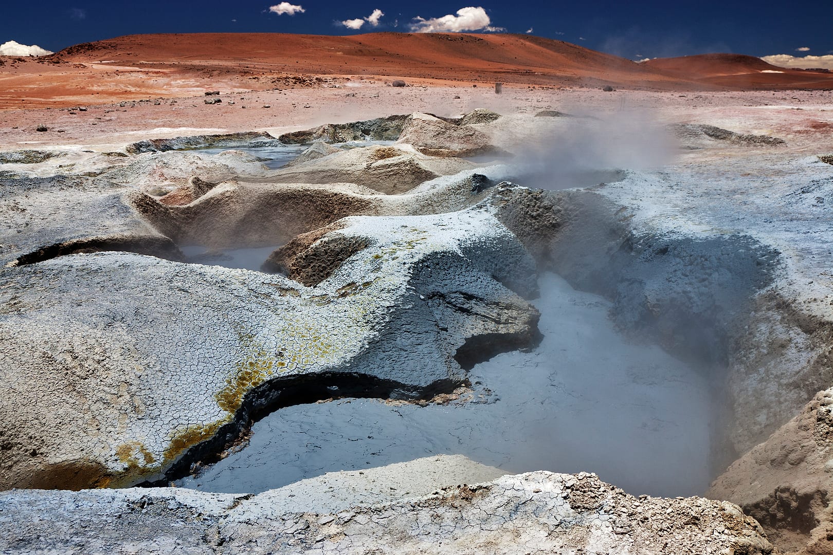 Bolivia — Sol de Mañana — landscape