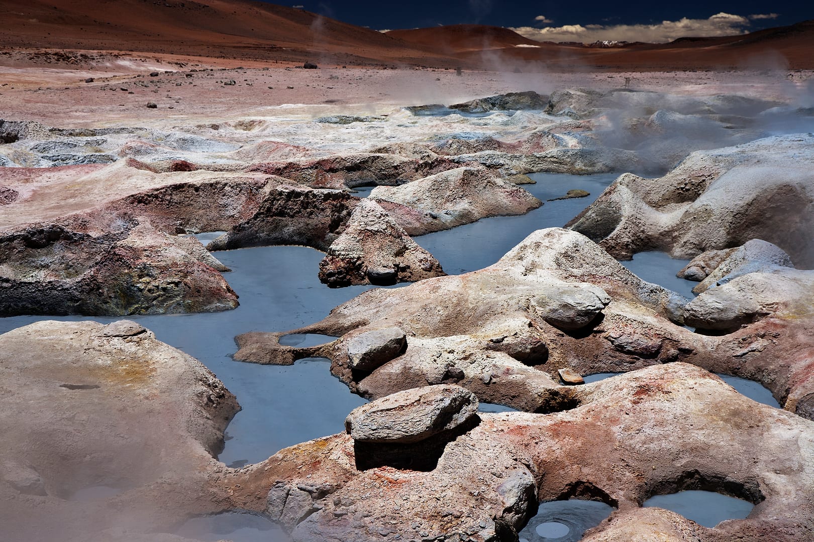 Bolivia — Sol de Mañana — landscape