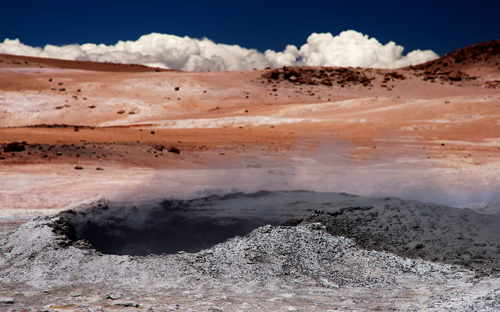 Bolivia — Sol de Mañana — landscape