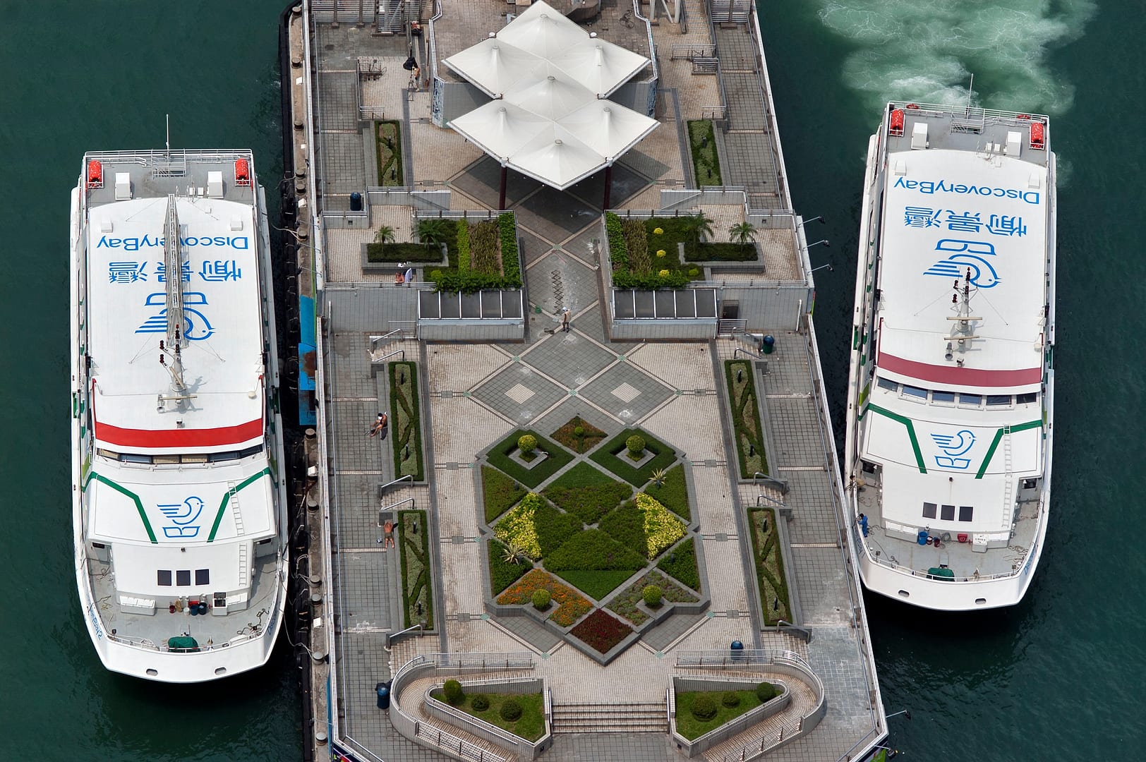 China — Hong Kong — aerial