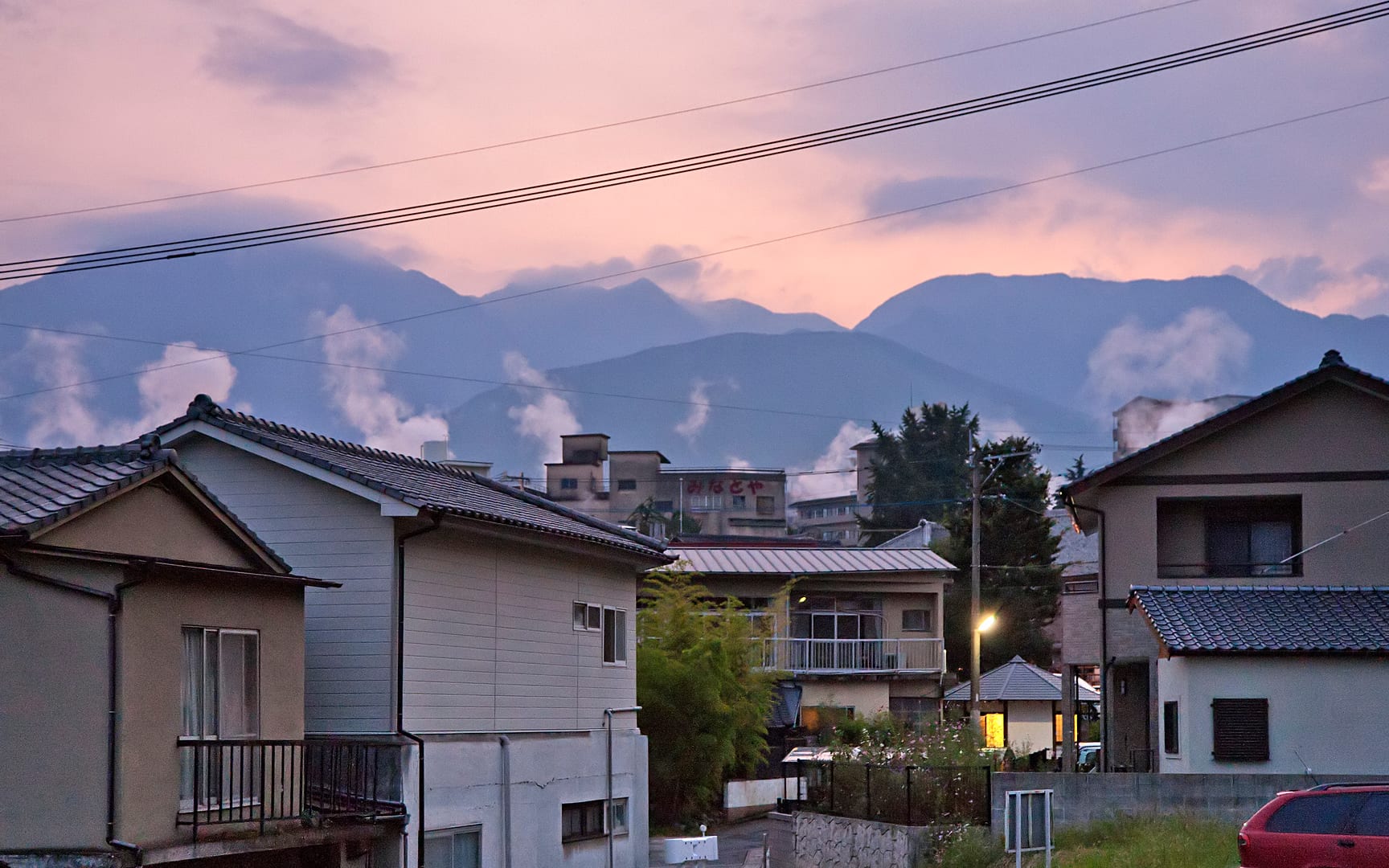 Japan — Beppu — landscape