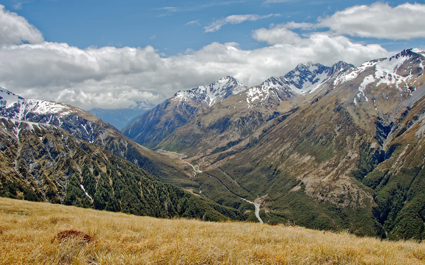 New Zealand — Arthurs Pass — landscape