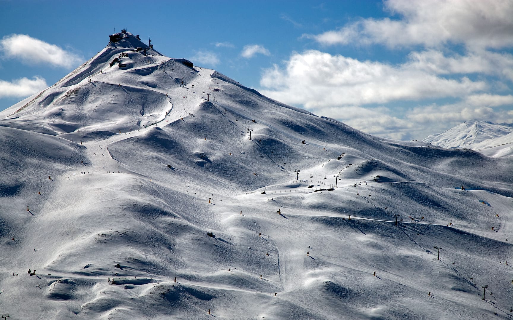 New Zealand — Queenstown to Milford Sound — aerial