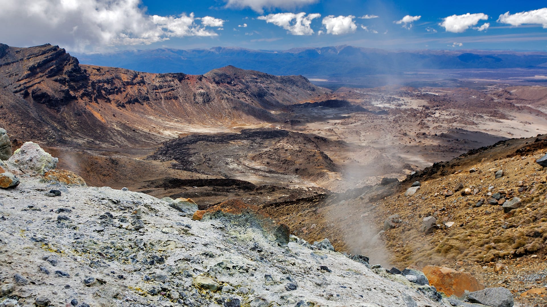 New Zealand — Tongariro — landscape