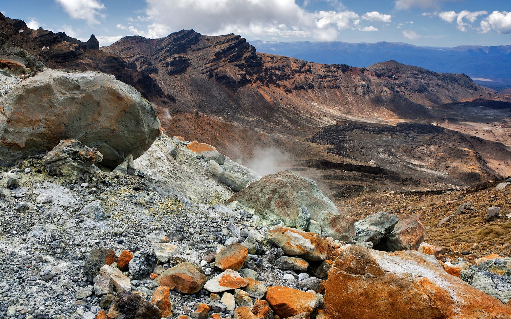 New Zealand — Tongariro — landscape