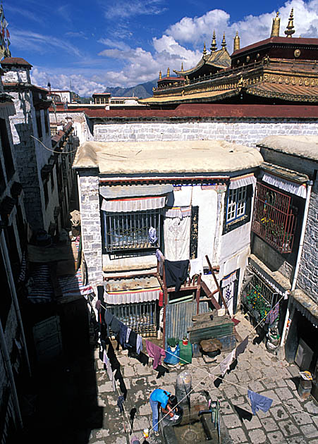 Album,Tibet,Lhasa,Streets,Near,Jokhang,Temple,shafir,photo,image