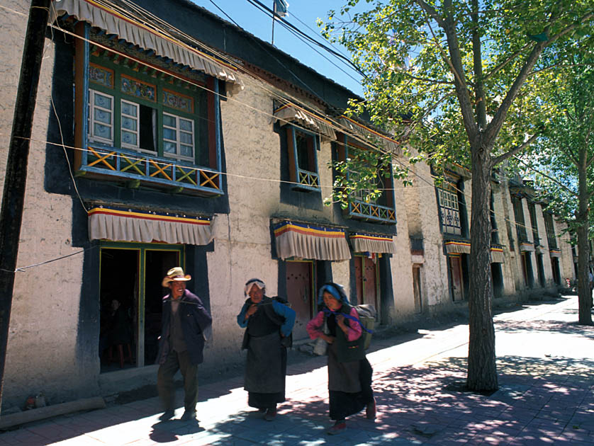 Album,Tibet,Gyantse,Streets,2,shafir,photo,image
