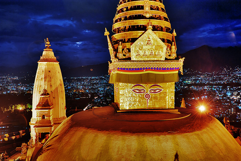Album,Nepal,Kathmandu,Swayambhunath,Night,Swayambhunath,4,shafir,photo,image