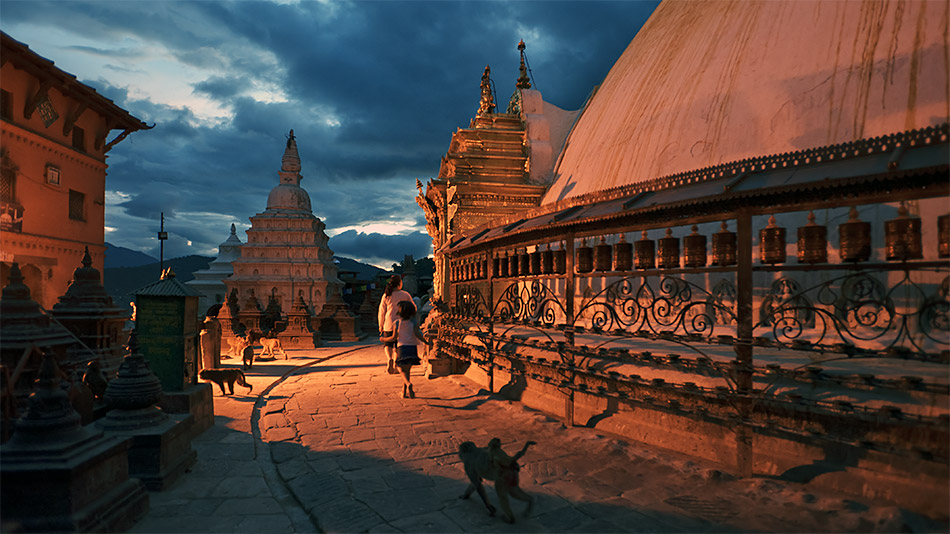 Album,Nepal,Kathmandu,Swayambhunath,Night,Swayambhunath,6,shafir,photo,image