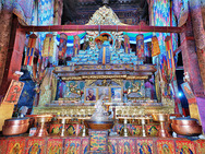 Album / Tibet / Shigatse / Tashilhunpo Monastery / Stupa-tomb / Stupa-tomb 3